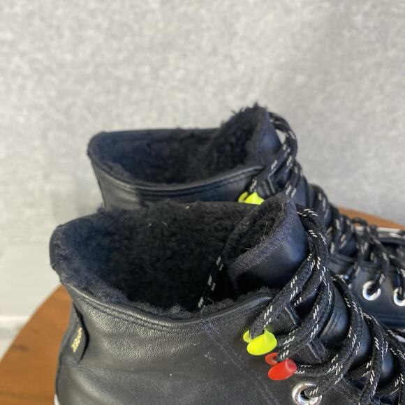 Converse Leather Gore-Tex Platform High Tops 🖤 Women’s 8.5 - Picture 2 of 12